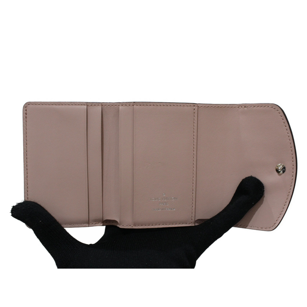 LOUIS VUITTON Portefeuille Iris Mahina Magnolia Pink Folding Wallet Compact - Picture 8 of 10